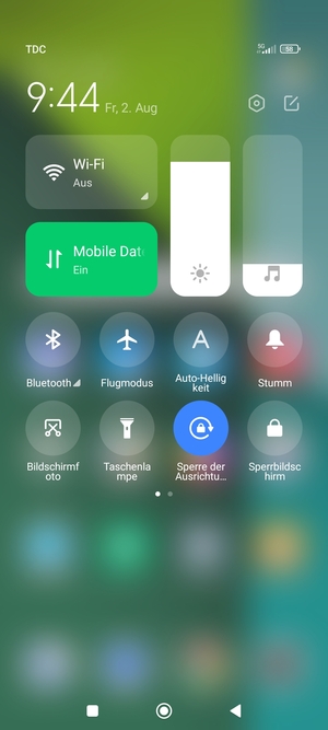 Wählen Sie Auto-Helligkeit