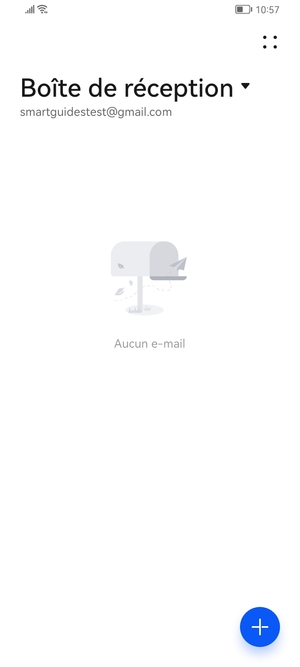Votre messagerie Gmail est prête à l'emploi