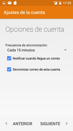Seleccione SIGUIENTE
