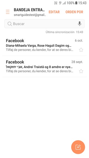 Su Gmail está listo para usar