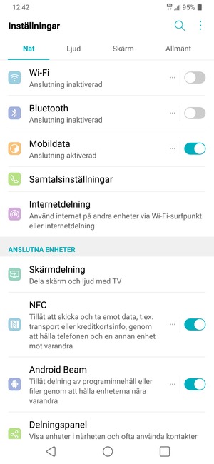 Välj Nät