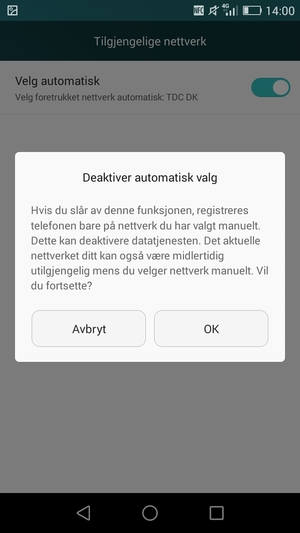 Velg OK