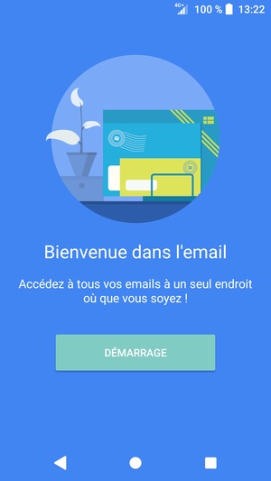 Sélectionnez DÉMARRAGE