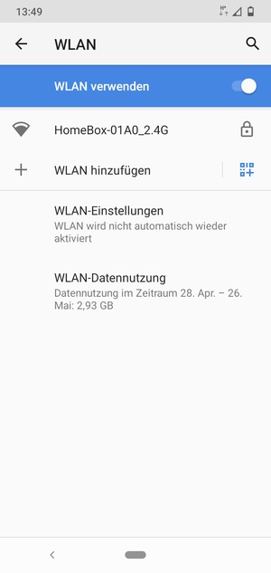 Wählen Sie das Wireless-Netzwerk, zu dem Sie eine Verbindung herstellen möchten