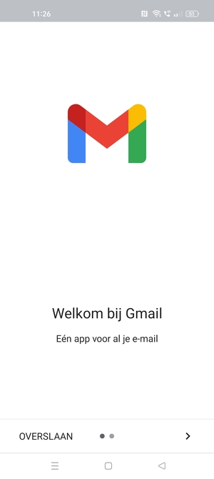 Selecteer VOLGENDE