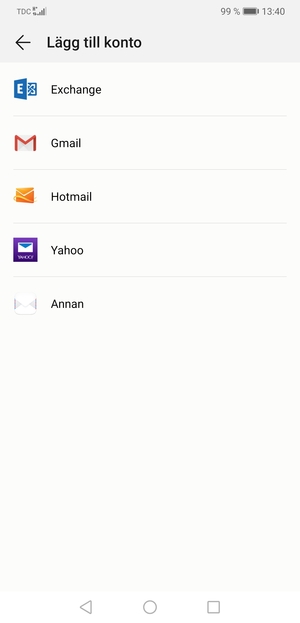 Välj Annan