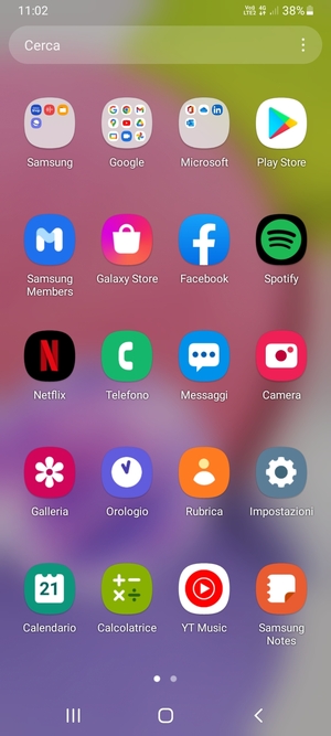Seleziona Impostazioni