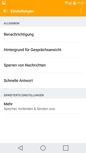Wählen Sie Mehr