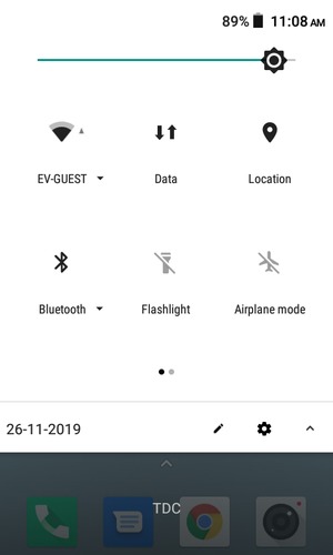 Turn off Wi-Fi and Bluetooth