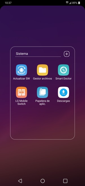 Seleccione Actualizar SW
