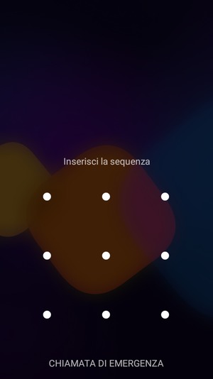 Il tuo telefono è ora protetto dal blocco schermo