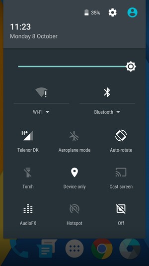 Turn off Wi-Fi  and Bluetooth
