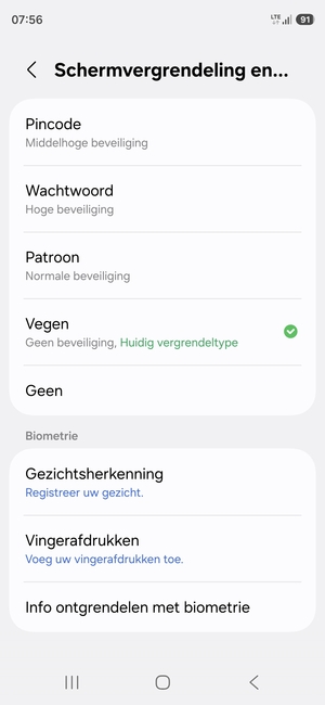 Selecteer Patroon