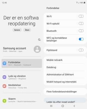 Vælg Forbindelse