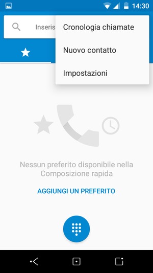 Seleziona Impostazioni
