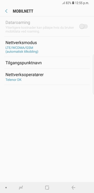 Velg Tilgangspunktnavn