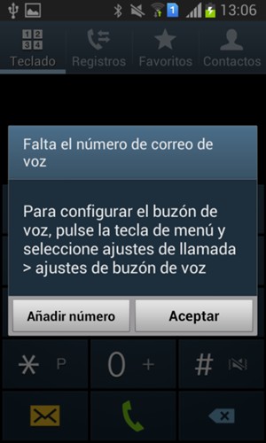 Seleccione Añadir número
