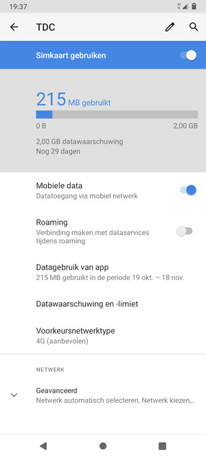 Selecteer Geavanceerd