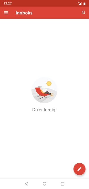 Hotmail er klar til bruk