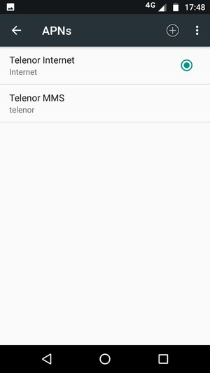 Select the Menu button