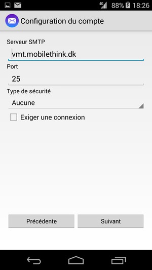 Décochez la case Exiger une connexion et sélectionnez Suivant