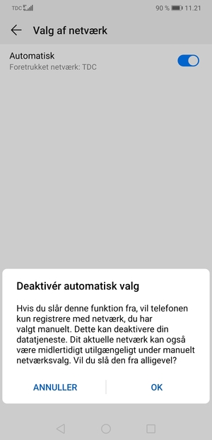 Vælg OK