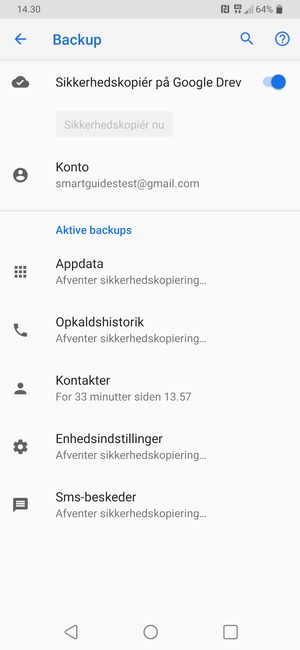 Vælg Konto