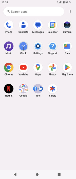 Select Settings