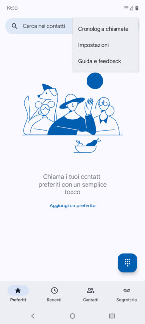 Seleziona Impostazioni