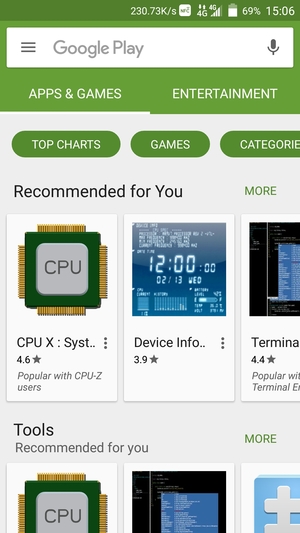 Select the Search bar