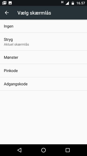Vælg Mønster