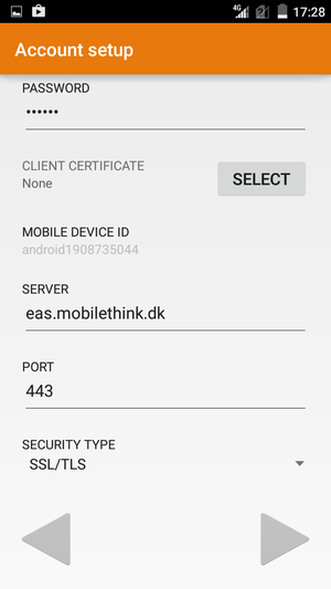 Scroll down and select Next