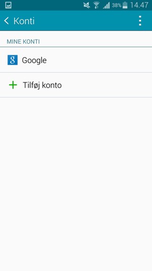 Vælg Google