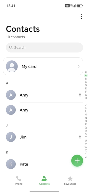 Select the Menu button