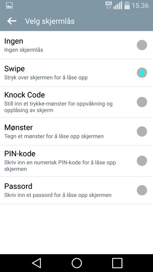 Velg Mønster