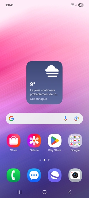 Faites glisser vers le haut