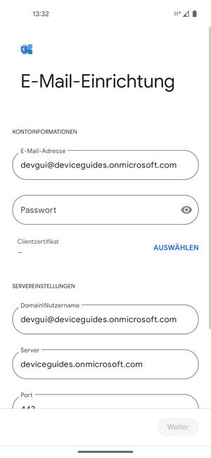 Geben Sie Ihr Passwort ein