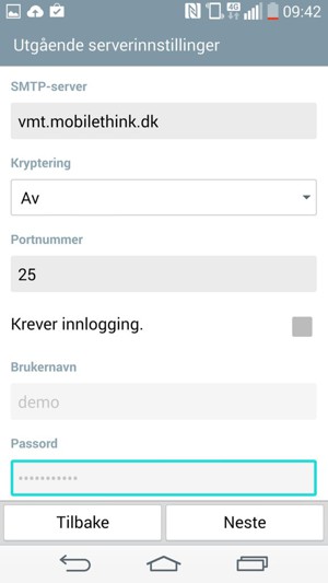 Fjern krysset i avkrysningsboksen Krever innlogging. og velg Neste