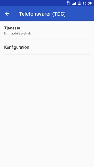 Vælg Konfiguration