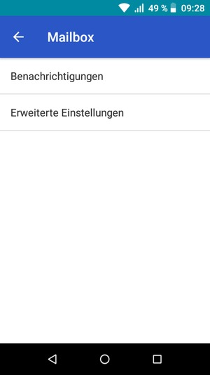 Wählen Sie Erweiterte Einstellungen
