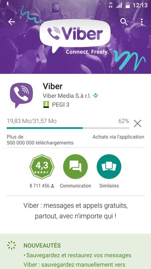 Veuillez attendre la fin de la procédure d'installation
