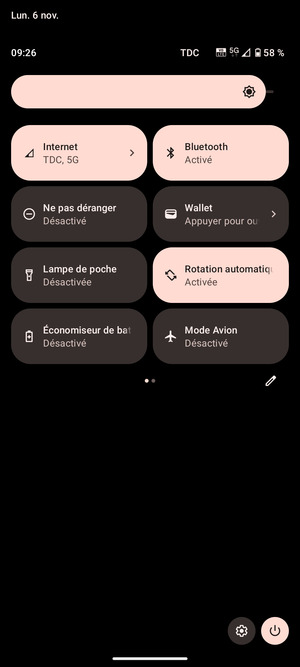 Désactiver Bluetooth