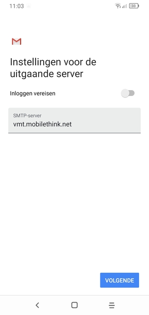 Schakel Inloggen vereisen uit en selecteer VOLGENDE
