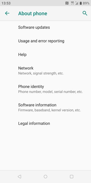 Select Software updates