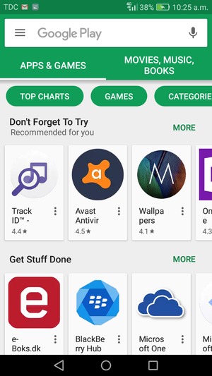 Select the Search bar