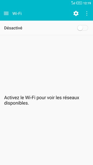 Activer le Wi-Fi