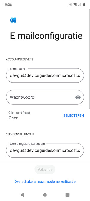 Voer uw wachtwoord in