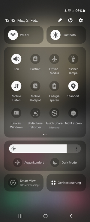 Schalten Sie WLAN und Bluetooth aus
