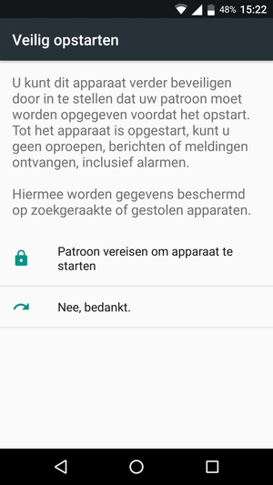 Selecteer uw voorkeursoptie