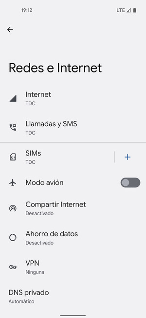 Seleccione SIMs